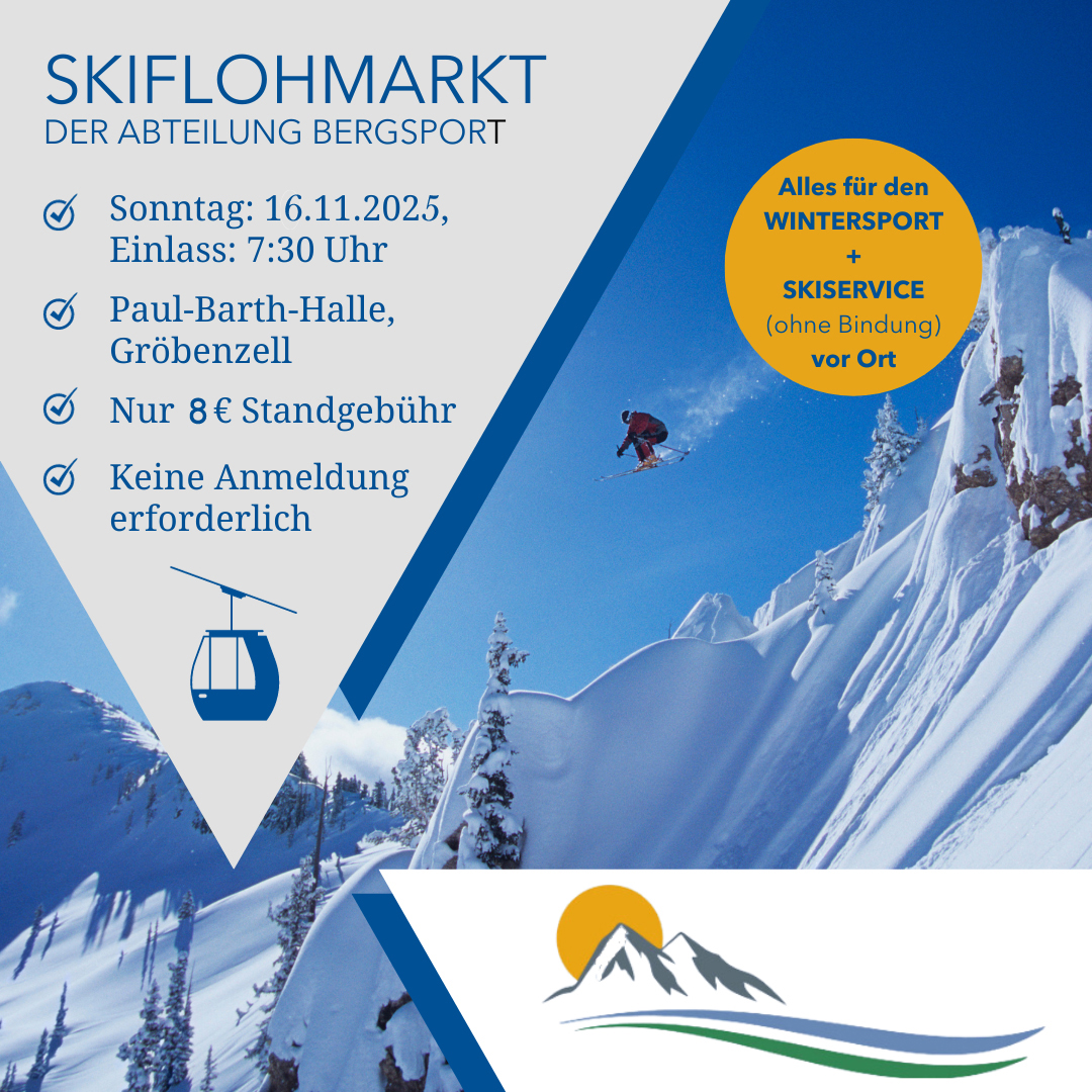 Skiflohmarkt Plakat 2025