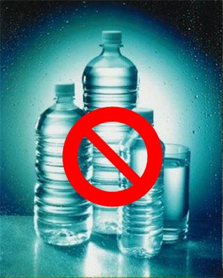 no water bottles